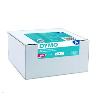2093097 Dymo лента системы D1, 12мм х 7м, пластиковая, черный шрифт/белая лента, мультипак